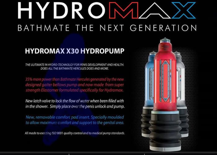 Hydro Max X30 - Dụng Cụ Máy Tập Hơi Nước Cao Cấp 02
