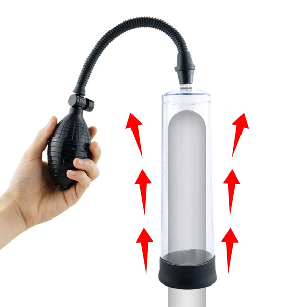 Máy tập dương vật sử dụng lực hút chân không để tăng kích thước dương vật